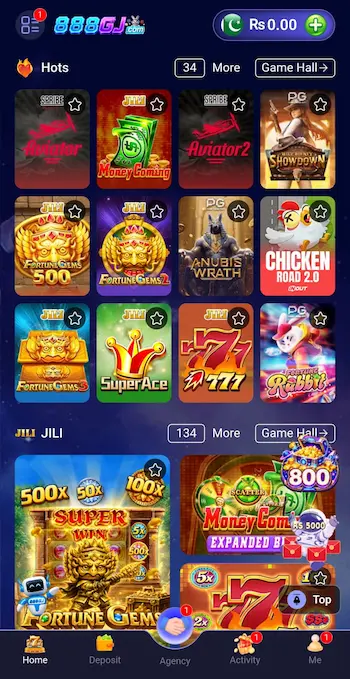 888GJ Vip all mini games
