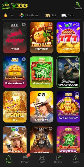Y333 All Mini Games