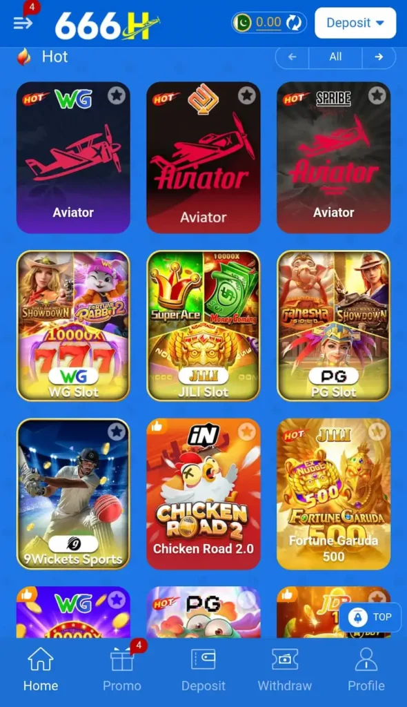 666H game all mini games