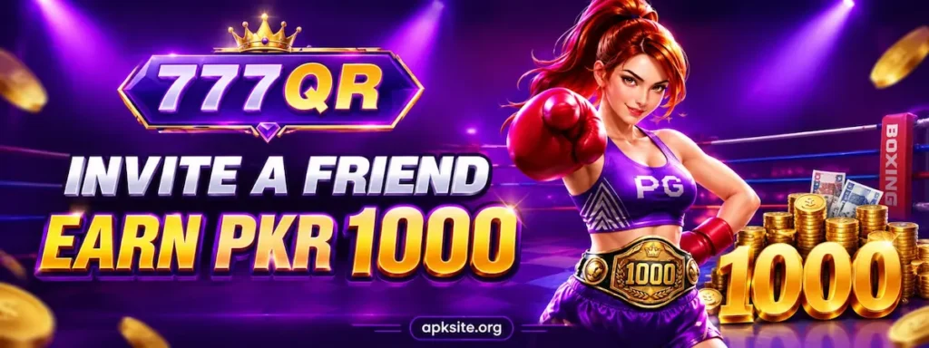 777QR game invite and earn