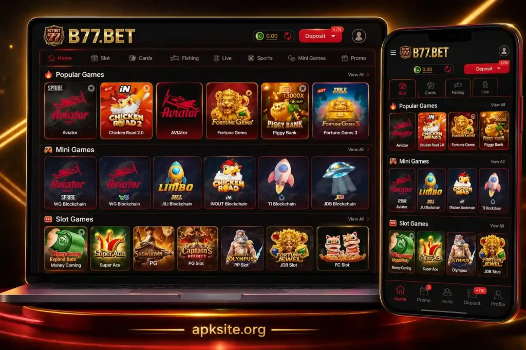 B77.BET all mini games
