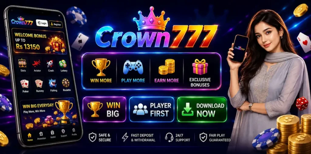 Crown777 game download and play now