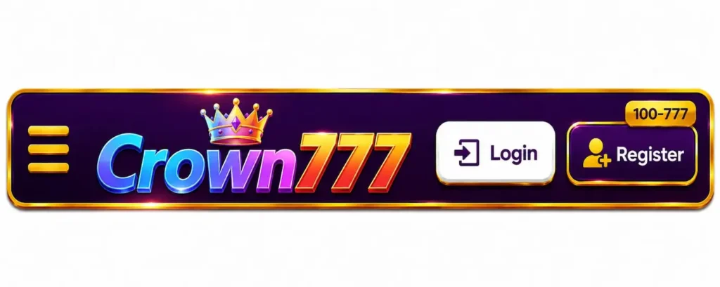 Crown777 game login and register