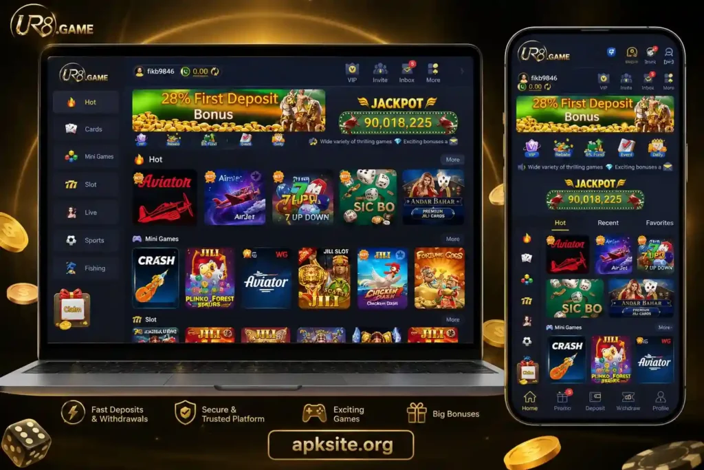 UR8 game all mini games