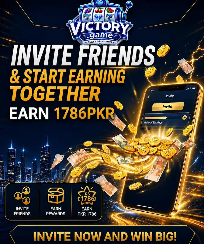 VICTORY game invite friends and win rewards
