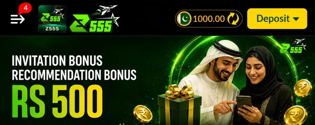 Z555 Game Referral Program