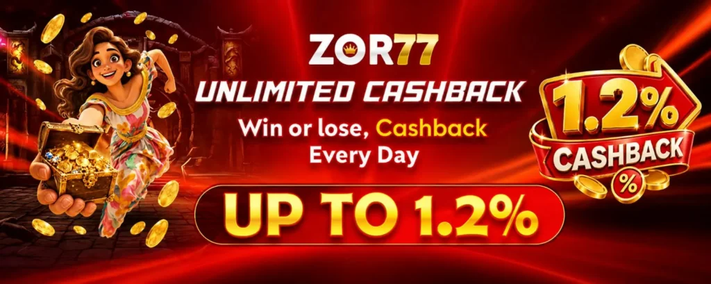 ZOR77 game cashback everyday